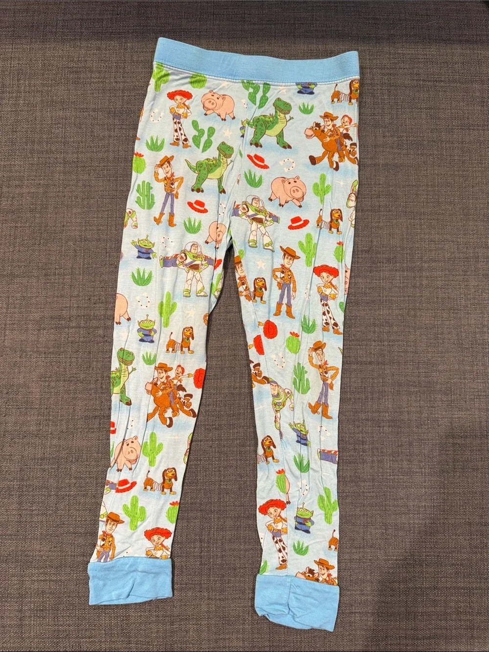 Little Sleepies Light Blue Toy Story Character Pajama Set